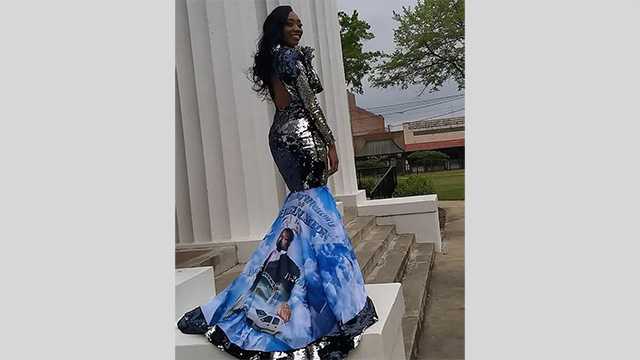 prom dress honors late father